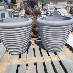 CEMENT PLANTER POTS $200 EACH