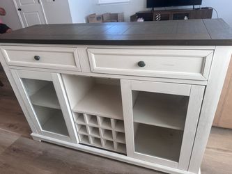 White Dining Room Buffet – $400