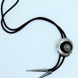 vintage Islamic Style leather Bolo