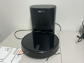 ionVac SmartClean V4 Self-Emptying Robot Vacuum Cleaner w/ Smart Mapping