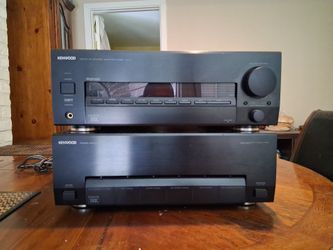 Kenwood Power Amp & pre-amp combo.