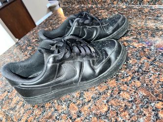 Nike Air Force 1 ’07 Black/Black – Men’s 10