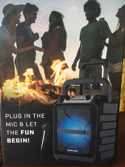 NEW karaoke machine from sharper image