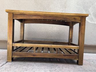 Rustic Wood Accent Table / Plant Stand