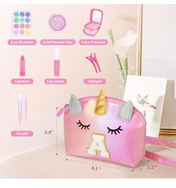 Girls play makeup set & purse