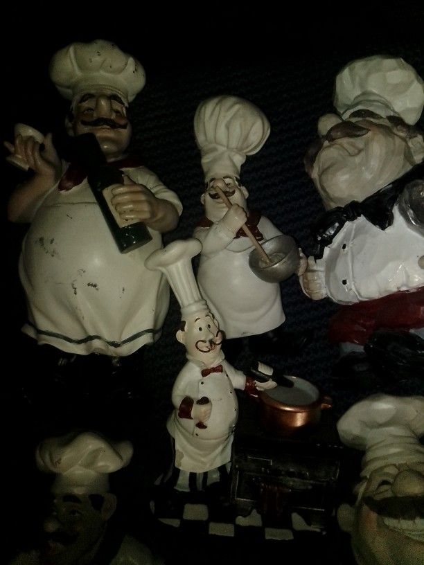 3- 8 Inch 2-9 Inch 2- 10inch Kitchen Chef's