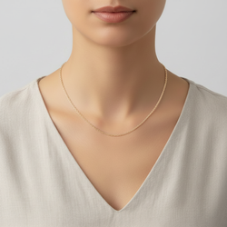 10K Yellow Gold 16" Rope Chain