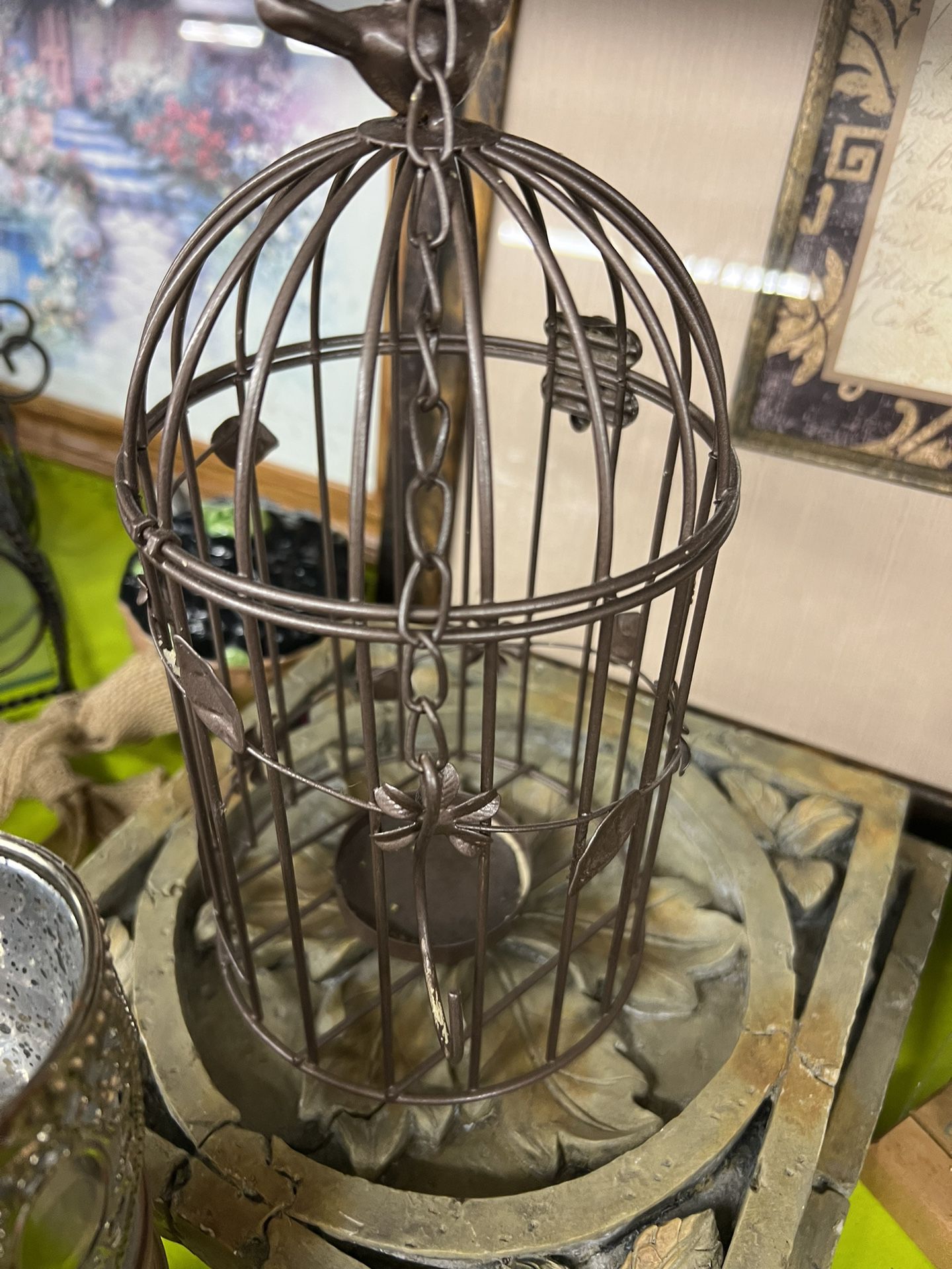 Small Bird Cage With Hanger 