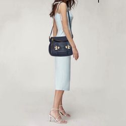 Price Just Dropped: Marc by Marc Jacobs Purple Leather Metal Natasha Bird Shoulder Bag (Pick up🛒 In Bellevue) *Check out my Other Posts 🎁