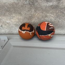 Two small balls 5.5” and 5.75”. Each $3 or $5 both