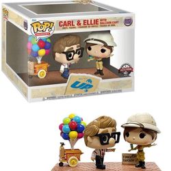 Up Funko Carl Ellie  ballon kart