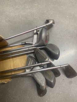 Mixed Set of Used Golf Clubs