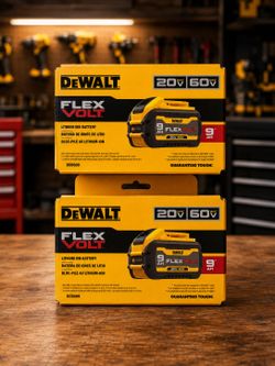 Dewalt 60v Flexvolt 9.0Ah Batteries 125 Each El precio es por 1