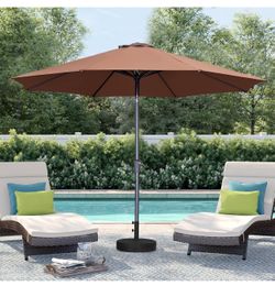 9FT Patio Umbrella Outdoor Table Umbrella