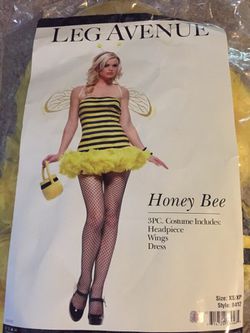 HALLOWEEN COSTUME Honey Bee 3 piece NEW