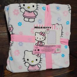 Twin Hello Kitty Blanket 