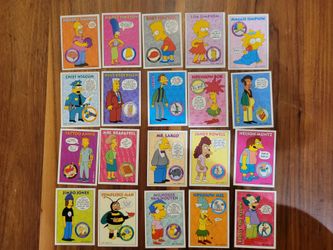 1993 Skybox Simpsons Series 1 Cards