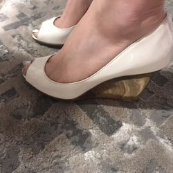 Gorgeous Patent Leather Wedges 