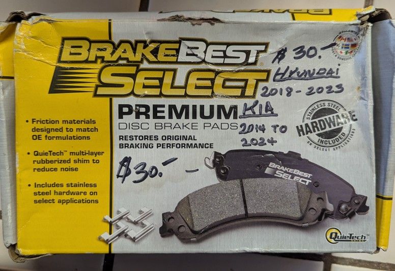 Front Disc Brake Pads