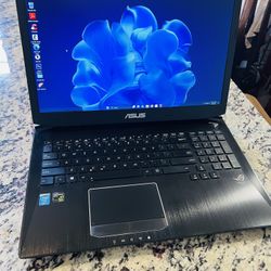 Gaming Laptop ASUS G750JM 250GB SSD 500HDD 8GB Ram Windows 11 Office 2021 Photoshop Wifi Camera