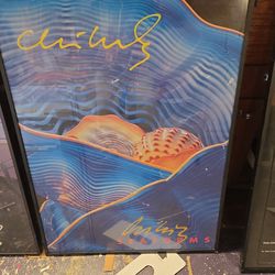 Framed Chihuly prints