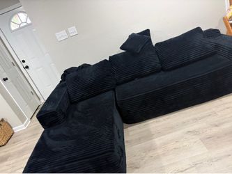 Black couch