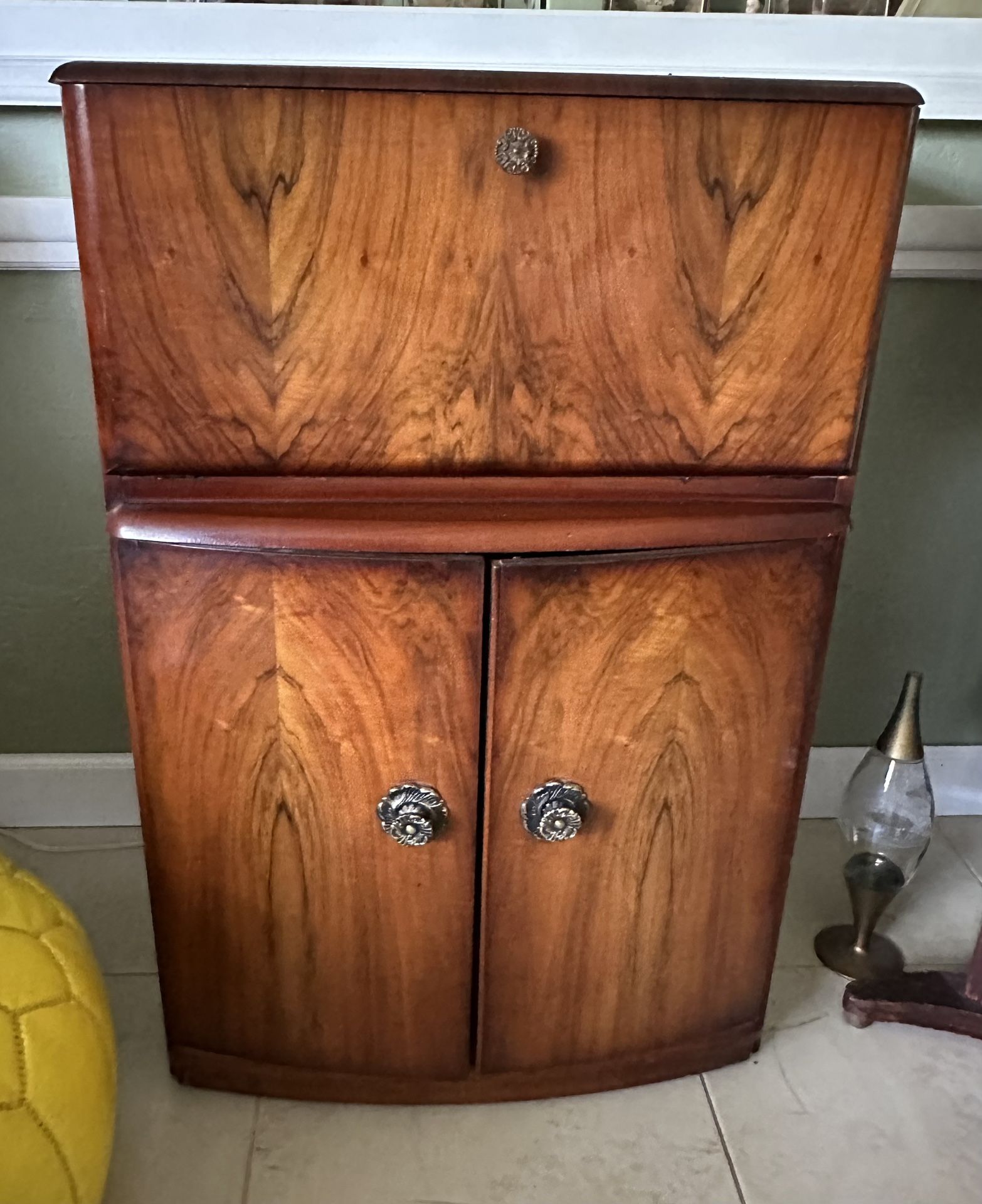 1930’s Deco Bar Mid-Century Wood barware