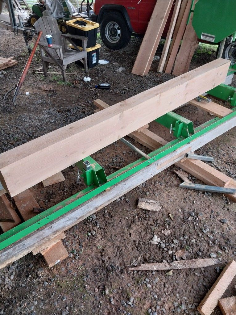 6x10 X 8'6" Douglas Fir Header Beam