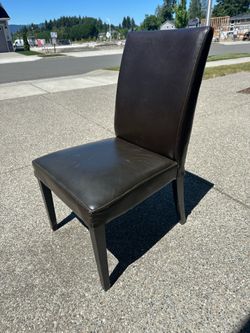 Free Black Pleather IKEA Chair