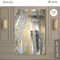 30 X45 Modern Art Painting. Great Condition