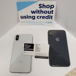 Apple IPhone X / Apple IPhone XS- $1 Down Today - NO CREDIT Needed