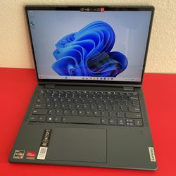 Lenovo Yoga 6 13” Touch Dolby Vision Atmos 2 in 1 laptop (2022 model) Ryzen 5 8GB 256GB 