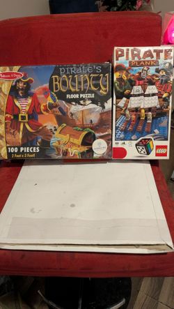 Pirate Puzzle and Legos