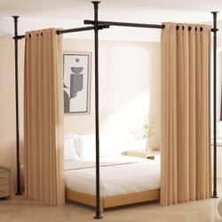 Room Divider, No Drilling Curtain X(71)