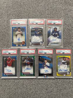 Psa baseball slabs