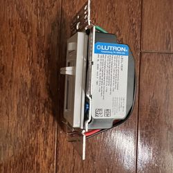 Lutron Electronics LECL-153PH-WH WHT Lumea 150W White Dimmer Switch  