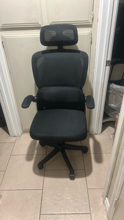 Office chair ergonomic back black new