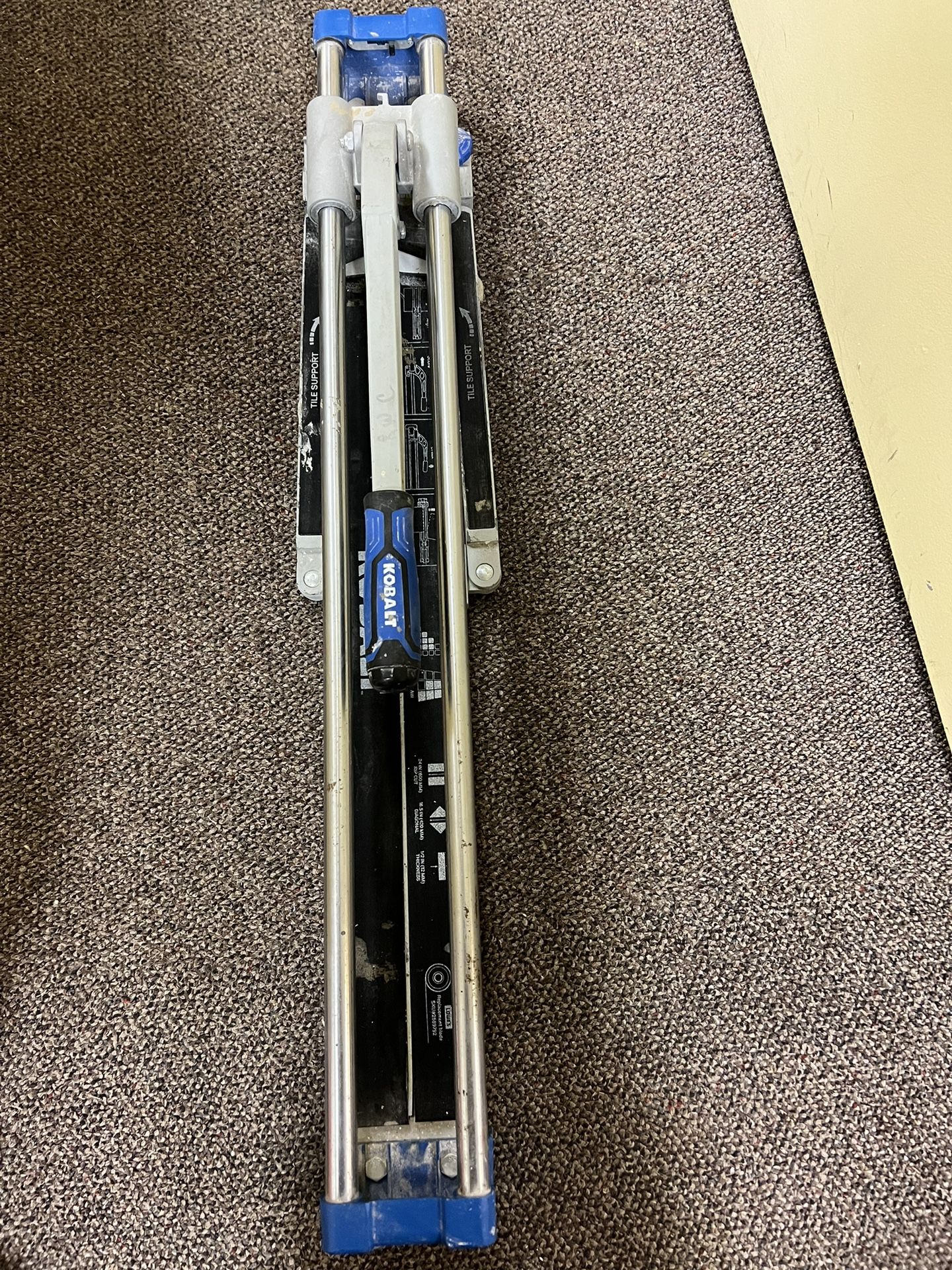 Kobalt 24-in Ceramic Tile Cutter Kit