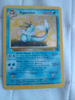 1995 holo vaporeon