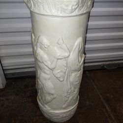 Herculean Pedestal Resin Replica