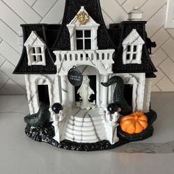Haunted House Candle Holder