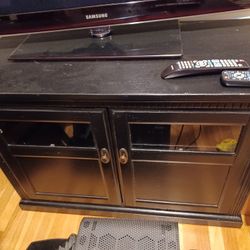 Solid Wood TV Stand Media Center
