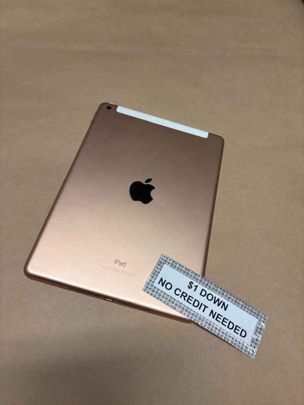 Apple IPad 6th Gen Tablet - Only $1 Today Pay The Rest Later!