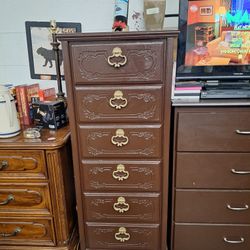 (6) Drawer Chocolate Brown Lingerie Chest 4 $ale