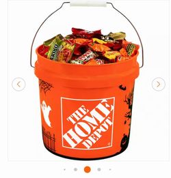 Home Depot Halloween Candy Bucket
