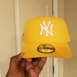 Yellow Pink Lemonade Edition World Series Ny Yankees Fitted Hat