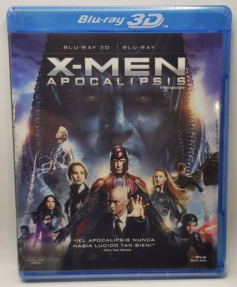 brand new sealed 3d blu ray xmen apocalypse bluray 