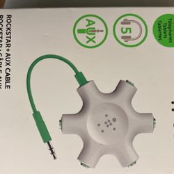 Belkin Rockstar + Aux Cable New