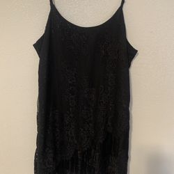 Flapper Style Lace Dress 