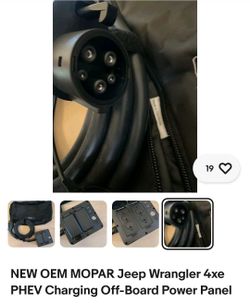 NEW OEM MOPAR Charging Off-Board Power Panel